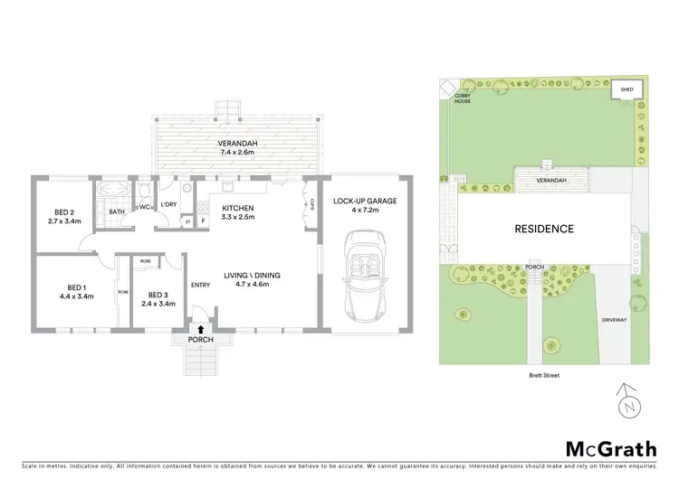 Floorplan of Homely house listing, 17 Brett Street, Kings Langley NSW 2147