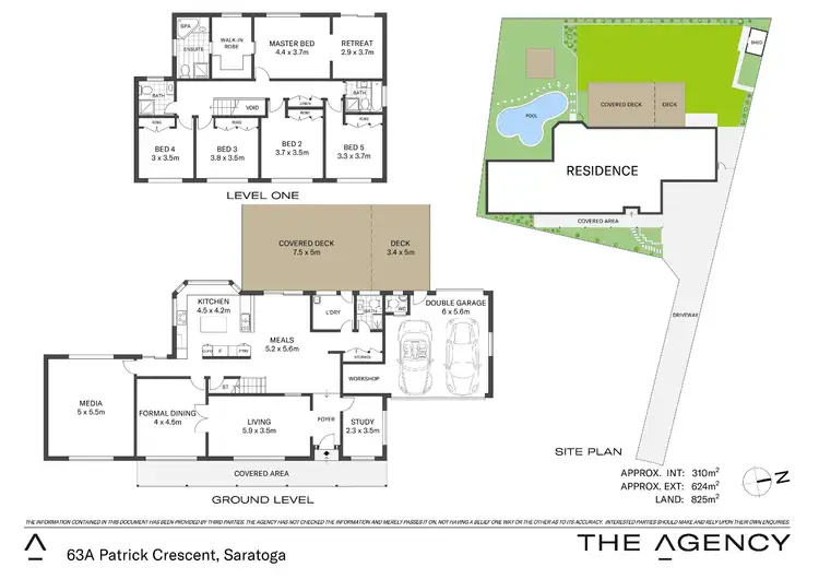 Floorplan of Homely house listing, 63a Patrick Crescent, Saratoga NSW 2251