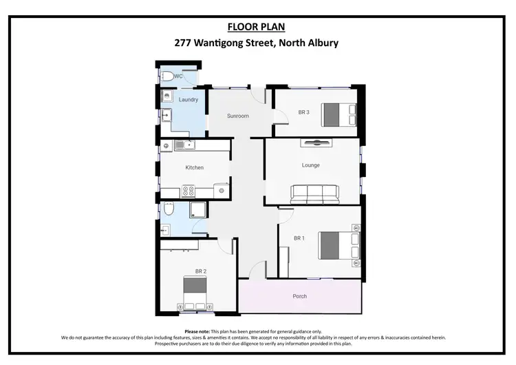 Floorplan of Homely house listing, 277 Wantigong Street, North Albury NSW 2640