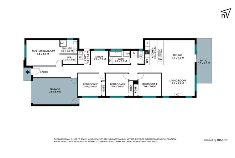 Floorplan of Homely house listing, 9 Fermont Avenue, Craigieburn VIC 3064