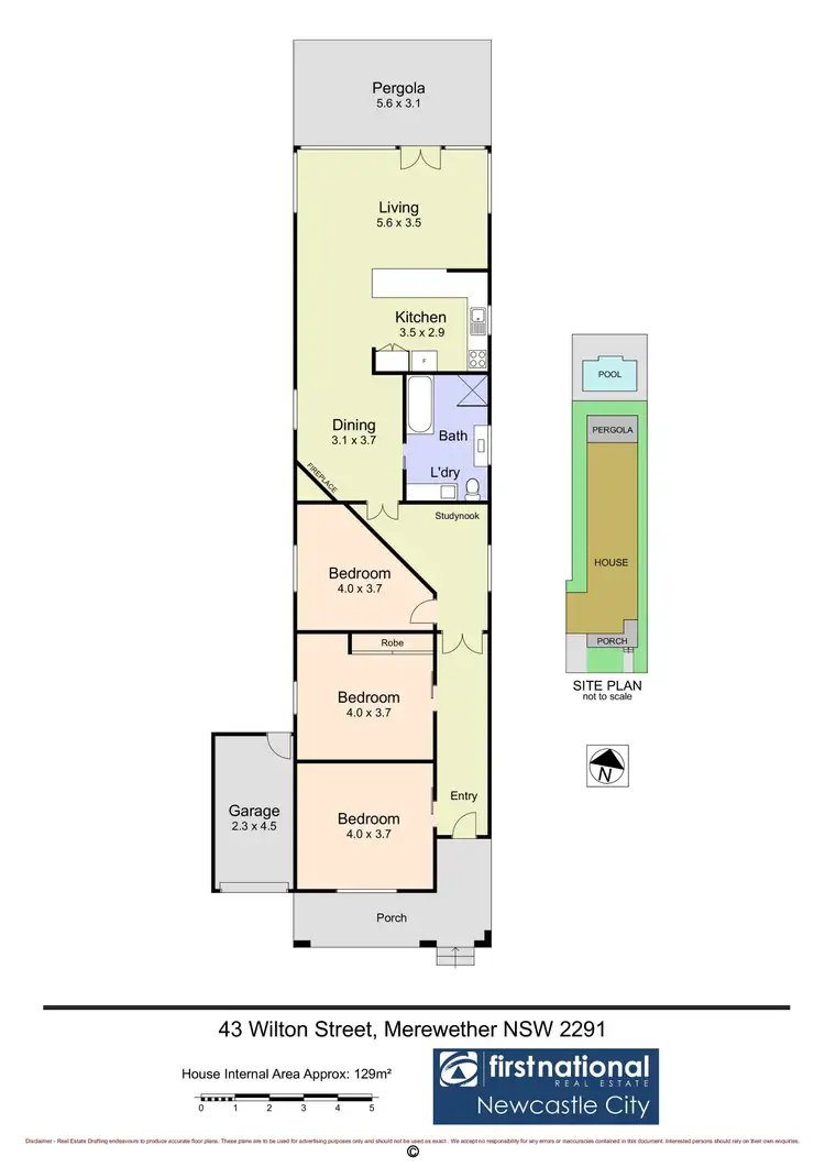 Floorplan of Homely house listing, 43 Wilton Street, Merewether NSW 2291