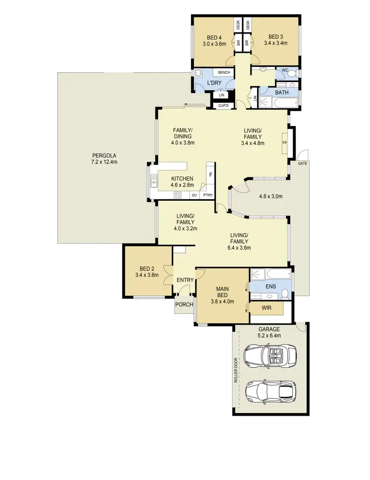 Floorplan of Homely house listing, 28 Banchory Avenue, Hillside VIC 3037