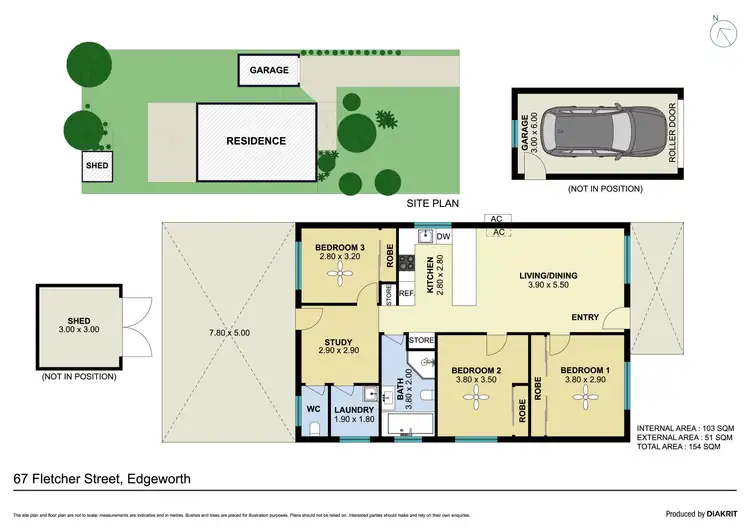 Floorplan of Homely house listing, 67 Fletcher Street, Edgeworth NSW 2285