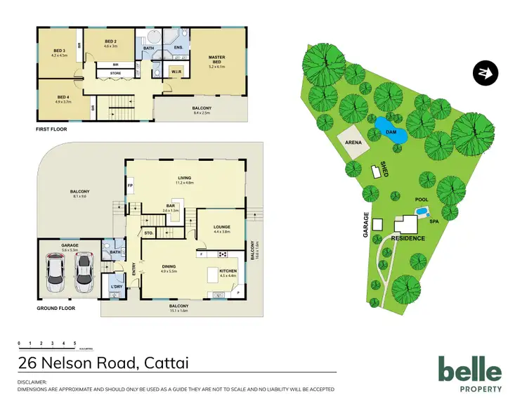 Floorplan of Homely house listing, 26 Nelson Road, Cattai NSW 2756