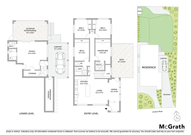 Floorplan of Homely house listing, 66 Arnhem Road, Allambie Heights NSW 2100