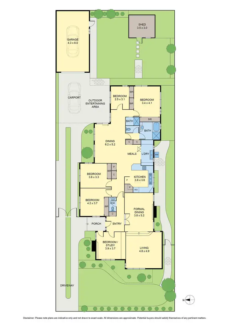Floorplan of Homely house listing, 10 Columban Avenue, Strathmore VIC 3041