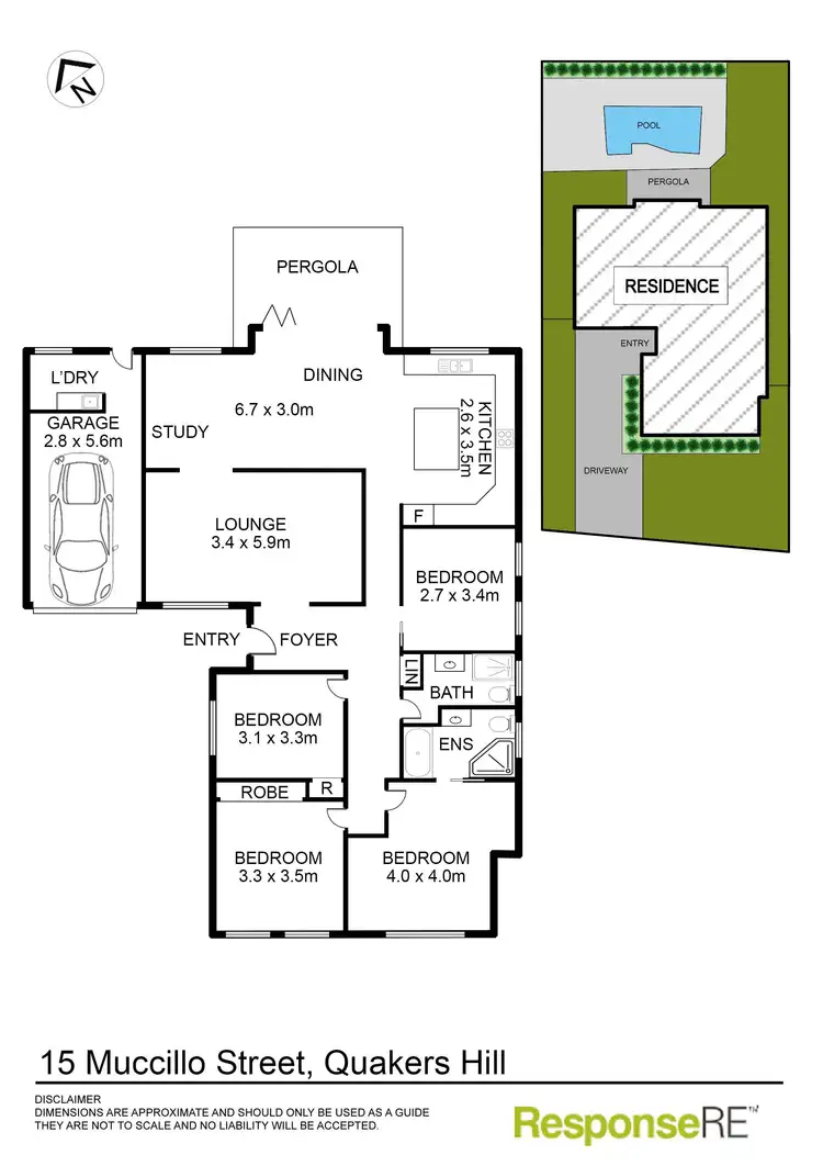 Floorplan of Homely house listing, 15 Muccillo Street, Quakers Hill NSW 2763