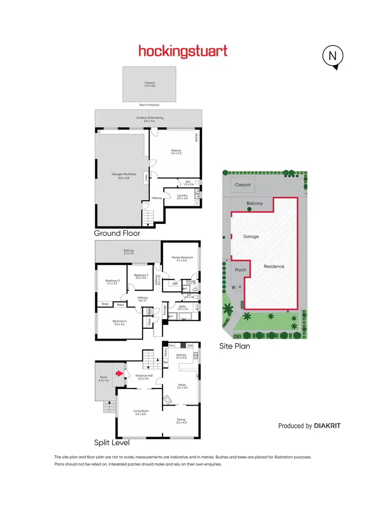 Floorplan of Homely house listing, 83 Bruce Street, Preston VIC 3072