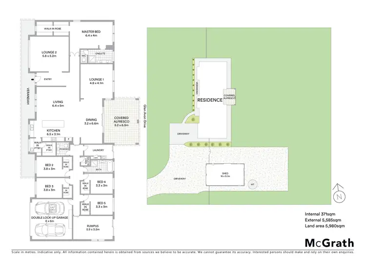 Floorplan of Homely house listing, 190 Glen Avon Drive, Bannockburn VIC 3331