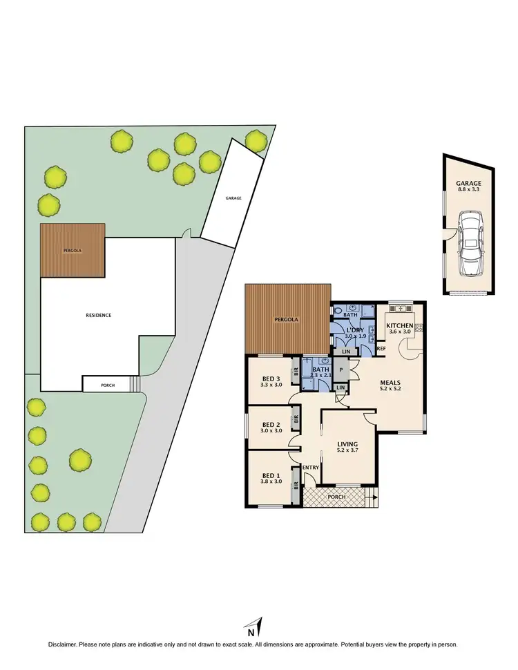 Floorplan of Homely house listing, 18 Elizabeth Court, Reservoir VIC 3073