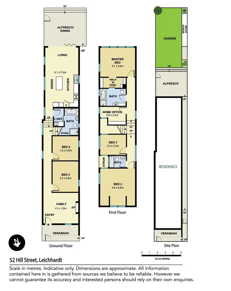 Floorplan of Homely house listing, 52 Hill Street, Leichhardt NSW 2040