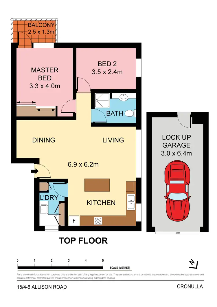 Floorplan of Homely unit listing, 15/4 Allison Road, Cronulla NSW 2230