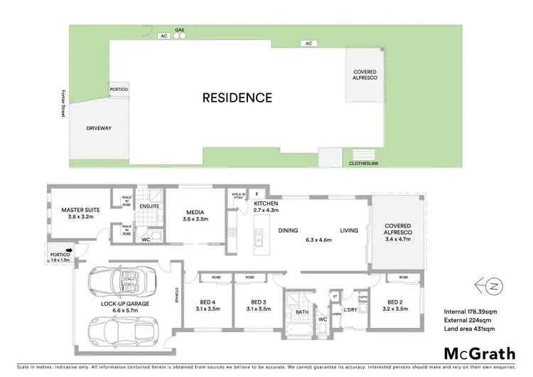 Floorplan of Homely house listing, 8 Fortier Street, Pelican Waters QLD 4551