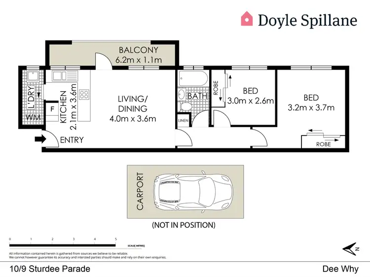 Floorplan of Homely apartment listing, 10/9 Sturdee Parade, Dee Why NSW 2099