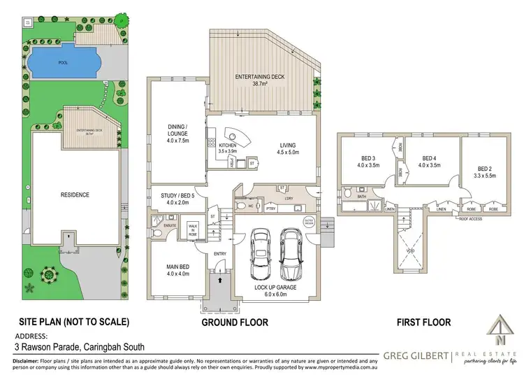 Floorplan of Homely house listing, 3 Rawson Parade, Caringbah South NSW 2229