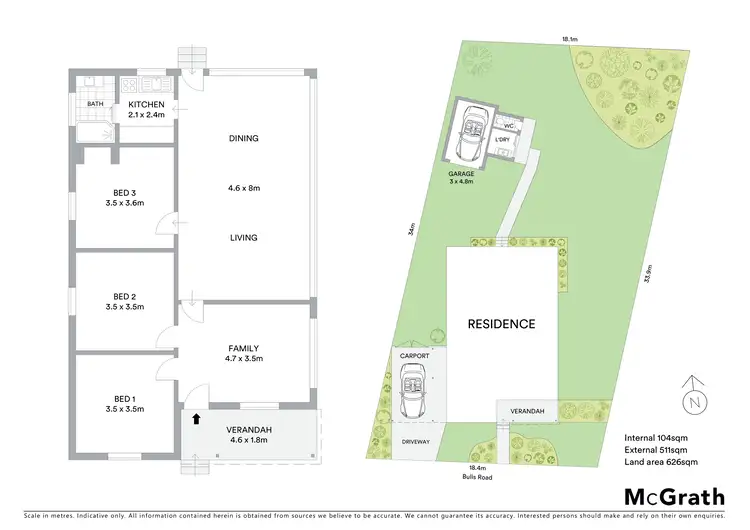 Floorplan of Homely house listing, 2A Bulls Road, Burraneer NSW 2230