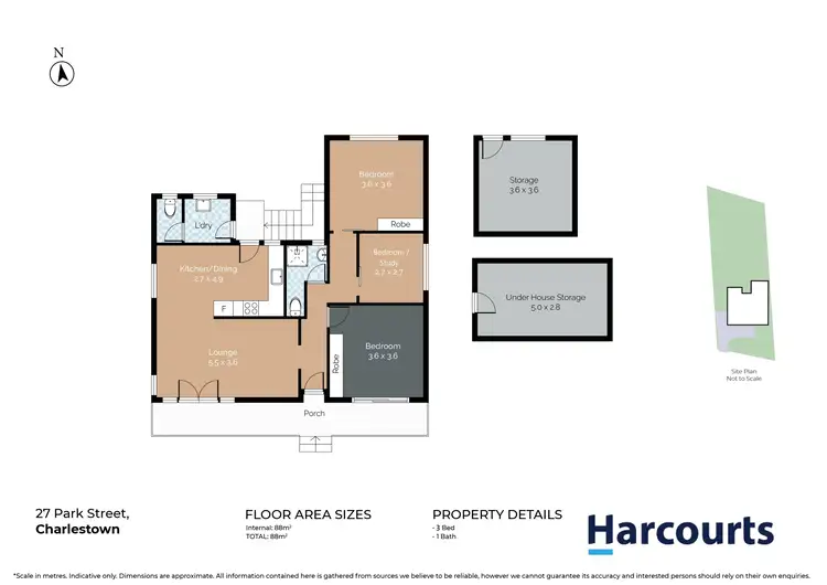 Floorplan of Homely house listing, 27 Park Street, Charlestown NSW 2290