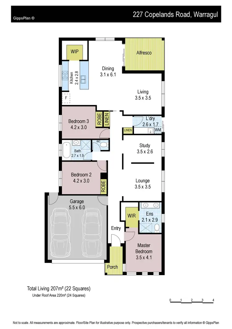 Floorplan of Homely house listing, 227 Copelands Road, Warragul VIC 3820