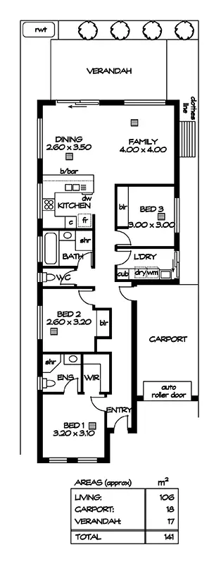 Floorplan of Homely house listing, 6/7 O'Connell Street, Salisbury Downs SA 5108