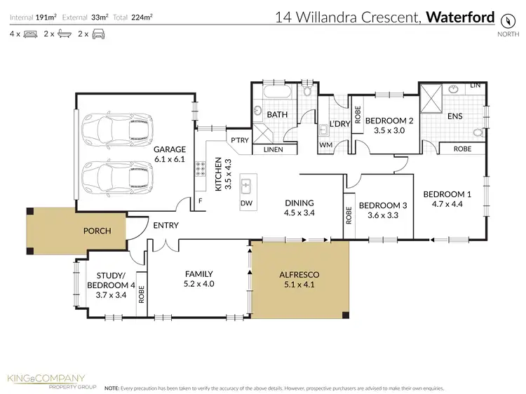 Floorplan of Homely house listing, 14 Willandra Crescent, Waterford QLD 4133