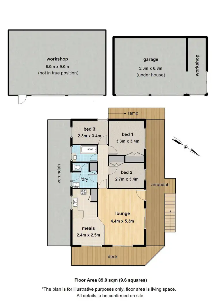 Floorplan of Homely house listing, 20 Fauna Avenue, Healesville VIC 3777