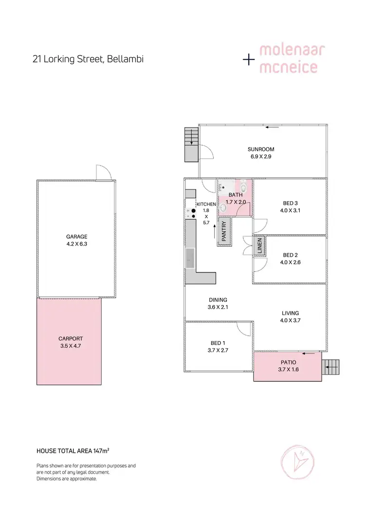 Floorplan of Homely house listing, 21 Lorking Street, Bellambi NSW 2518