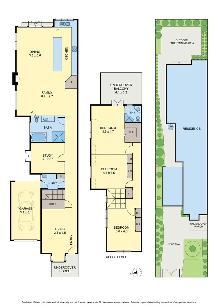 Floorplan of Homely house listing, 91 Fawkner Street, Aberfeldie VIC 3040