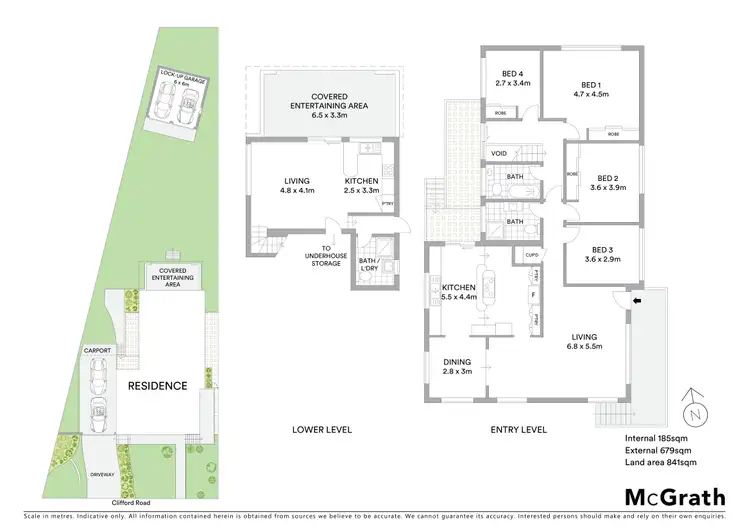 Floorplan of Homely house listing, 43 Clifford Road, Miranda NSW 2228