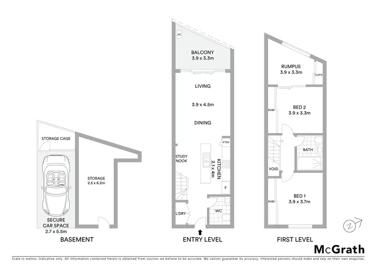 Floorplan of Homely apartment listing, 9/333-339 Stoney Creek Road, Kingsgrove NSW 2208