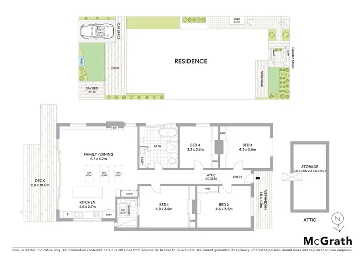 Floorplan of Homely house listing, 6 Camden Street, Balaclava VIC 3183