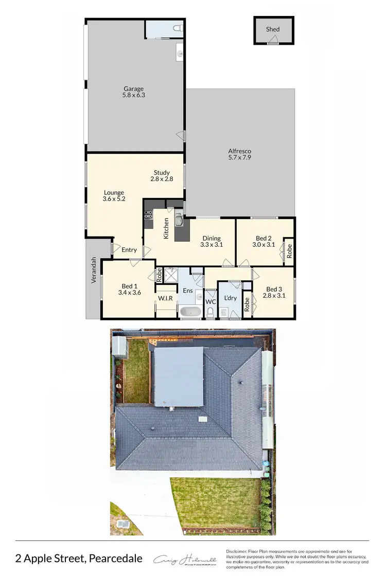 Floorplan of Homely house listing, 2 Apple Street, Pearcedale VIC 3912
