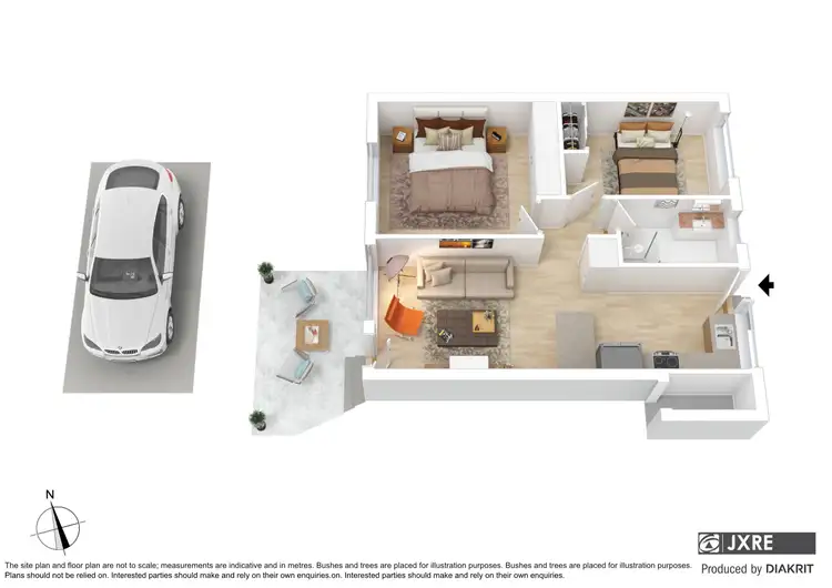 Floorplan of Homely unit listing, 6/216 North Road, Brighton East VIC 3187