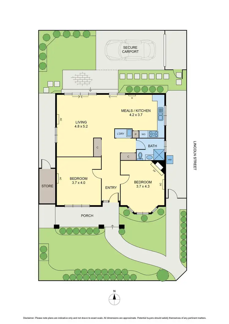 Floorplan of Homely house listing, 147 Donald Street, Brunswick East VIC 3057