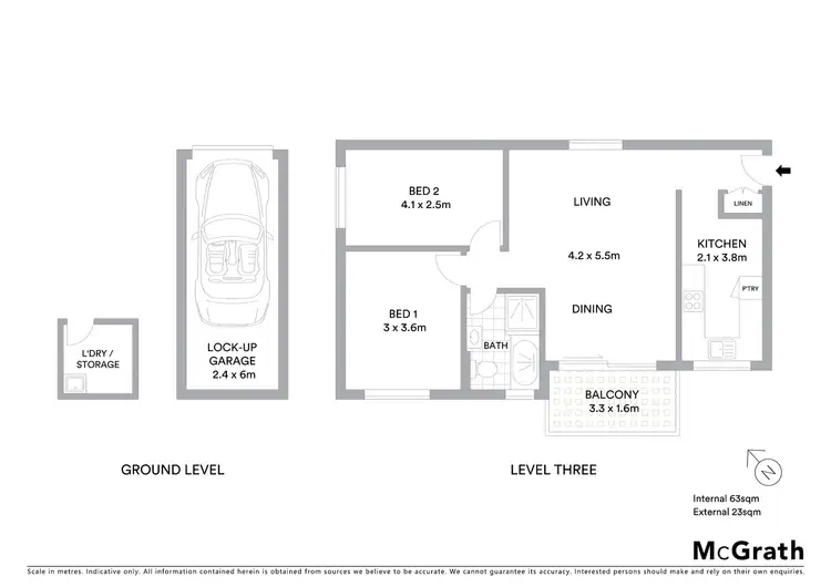 Floorplan of Homely unit listing, 19/45 Fontenoy Road, Macquarie Park NSW 2113
