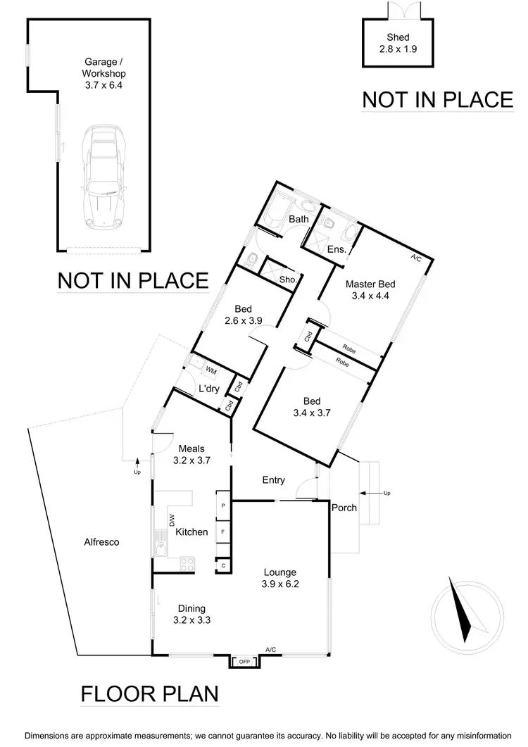 Floorplan of Homely house listing, 84 Orange Grove, Bayswater VIC 3153