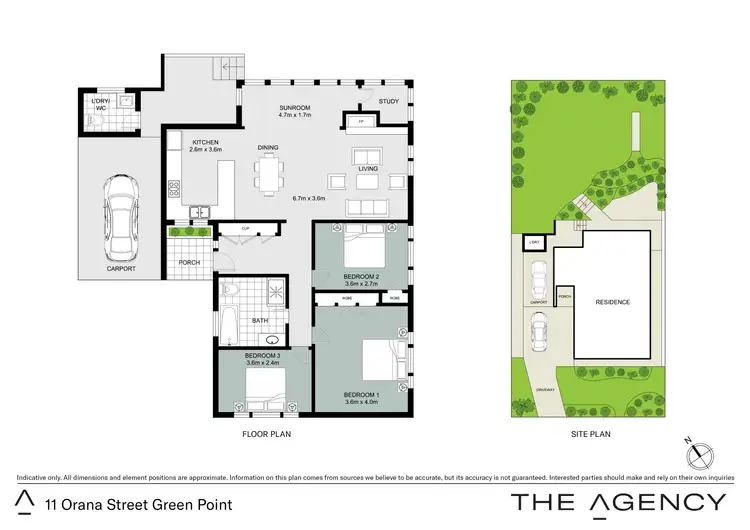 Floorplan of Homely house listing, 11 Orana Street, Green Point NSW 2251