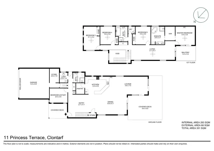Floorplan of Homely house listing, 11 Princess Terrace, Clontarf QLD 4019