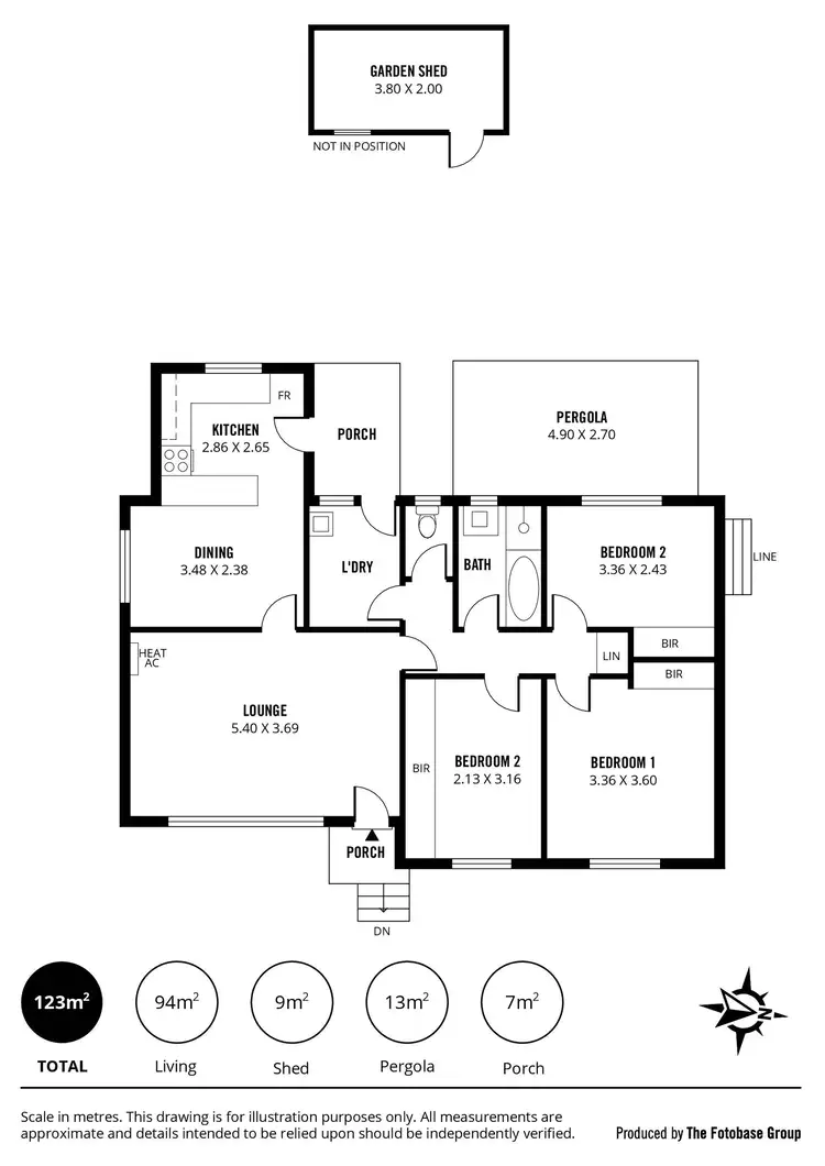 Floorplan of Homely house listing, 19 James Street, Morphett Vale SA 5162