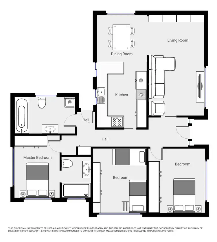Floorplan of Homely house listing, 19 Campbell Grove, Mildura VIC 3500