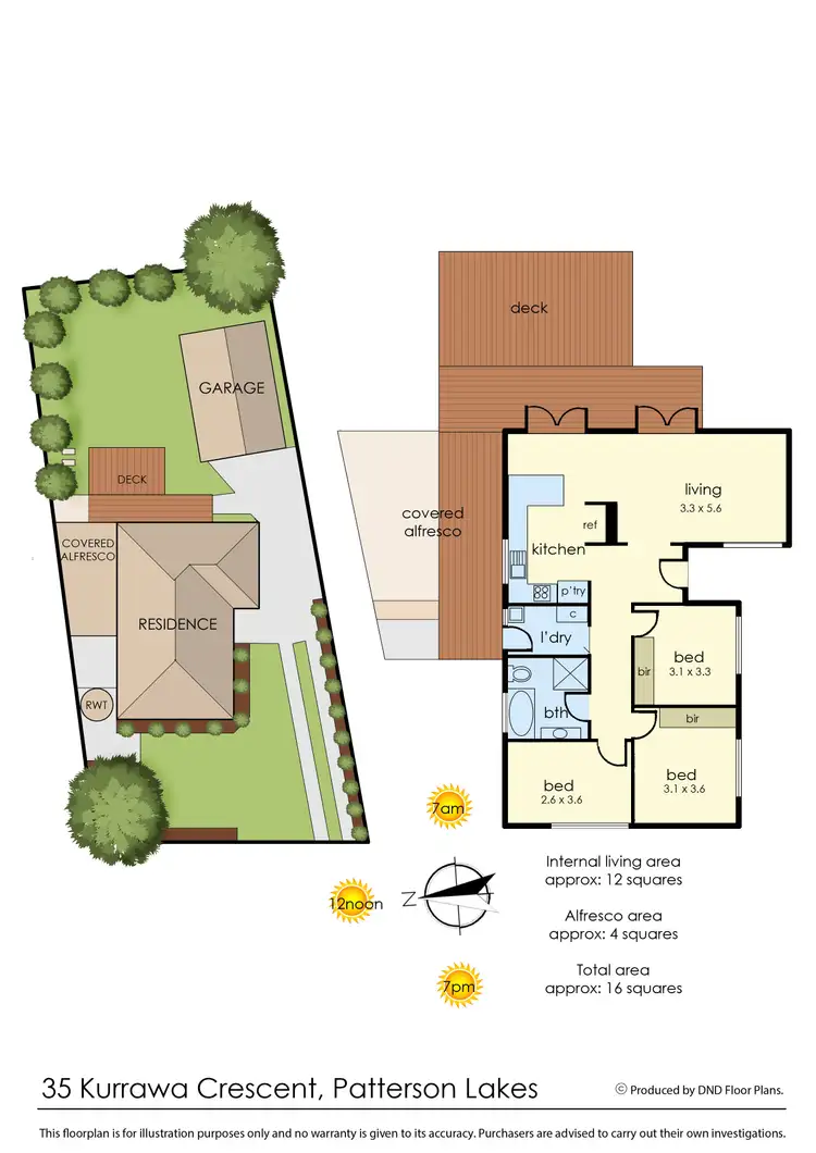 Floorplan of Homely house listing, 35 Kurrawa Crescent, Patterson Lakes VIC 3197