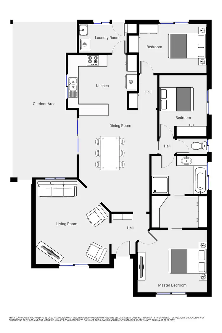 Floorplan of Homely house listing, 41 Matthew Flinders Drive, Mildura VIC 3500