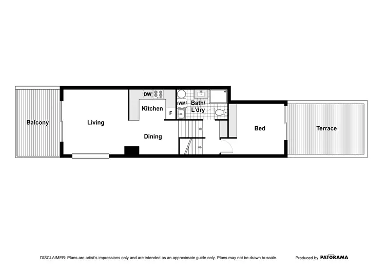 Floorplan of Homely apartment listing, 6/47 Blackall Street, Barton ACT 2600