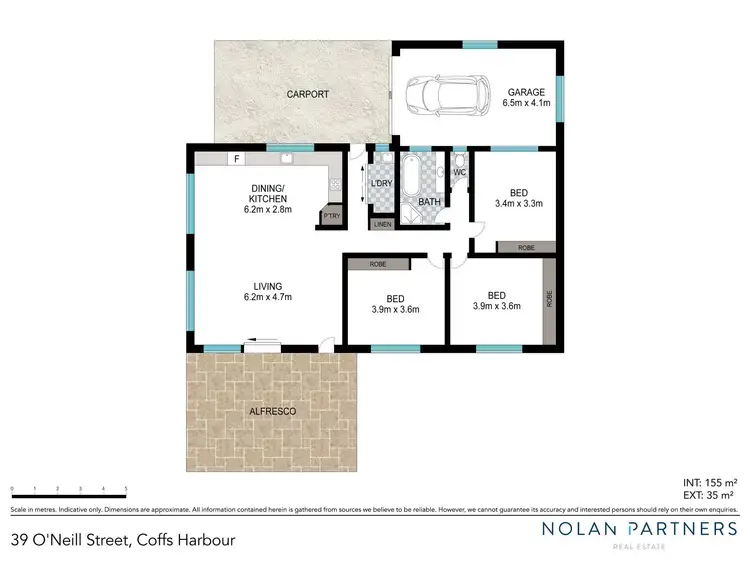 Floorplan of Homely house listing, 39 O'Neill Street, Coffs Harbour NSW 2450