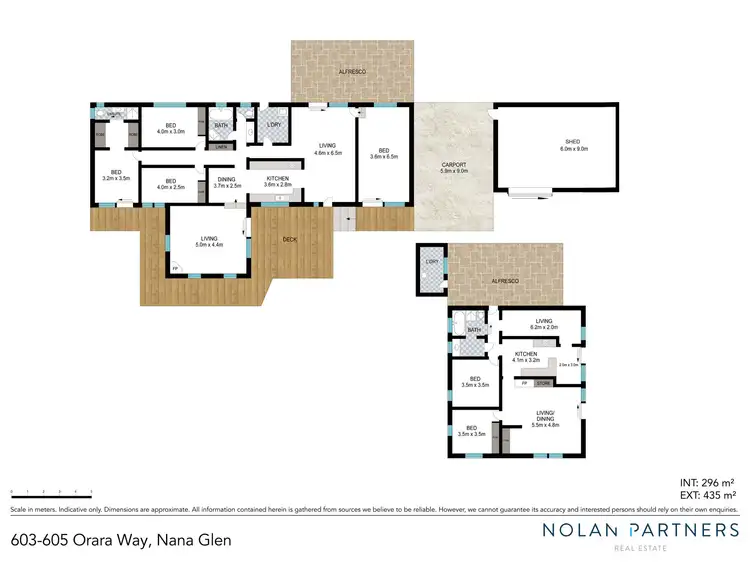 Floorplan of Homely house listing, 603-605 Orara Way, Nana Glen NSW 2450