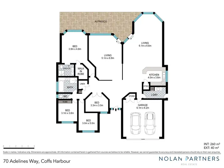 Floorplan of Homely house listing, 70 Adelines Way, Coffs Harbour NSW 2450