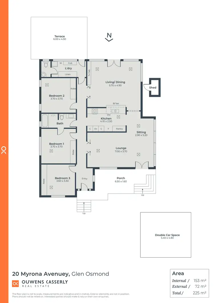 Floorplan of Homely house listing, 20 Myrona Avenue, Glen Osmond SA 5064