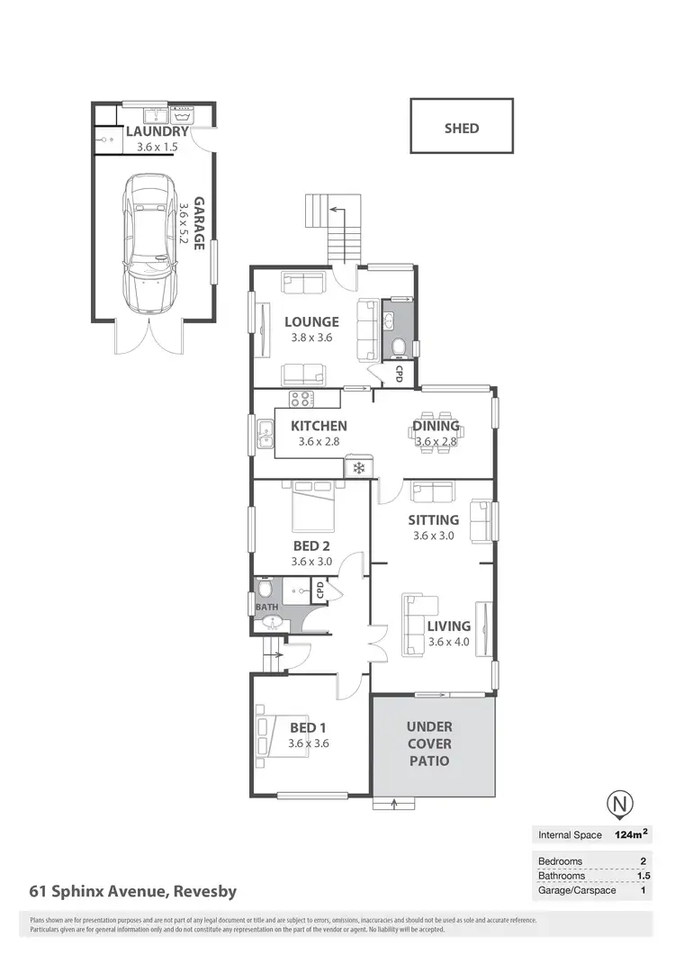 Floorplan of Homely house listing, 61 Sphinx Avenue, Revesby NSW 2212