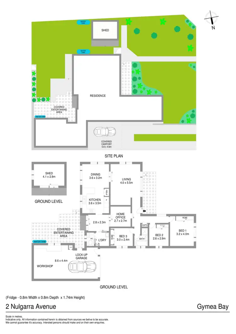 Floorplan of Homely house listing, 2 Nulgarra Avenue, Gymea Bay NSW 2227