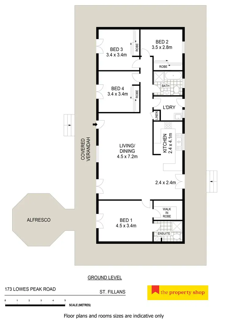 Floorplan of Homely rural property listing, 173 Lowes Peak Road, Mudgee NSW 2850