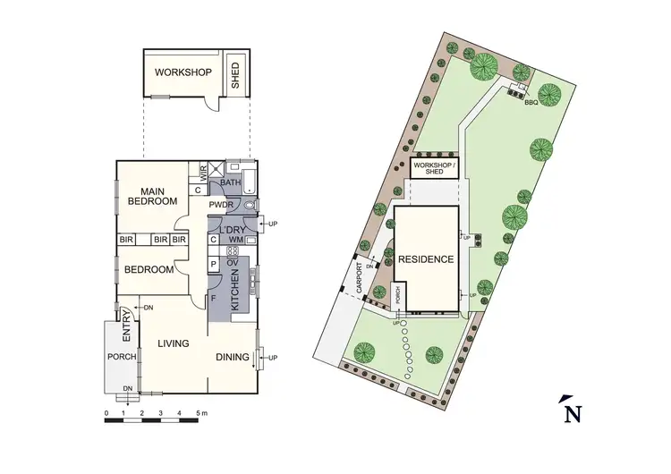 Floorplan of Homely house listing, 17 Ronald Crescent, Boronia VIC 3155